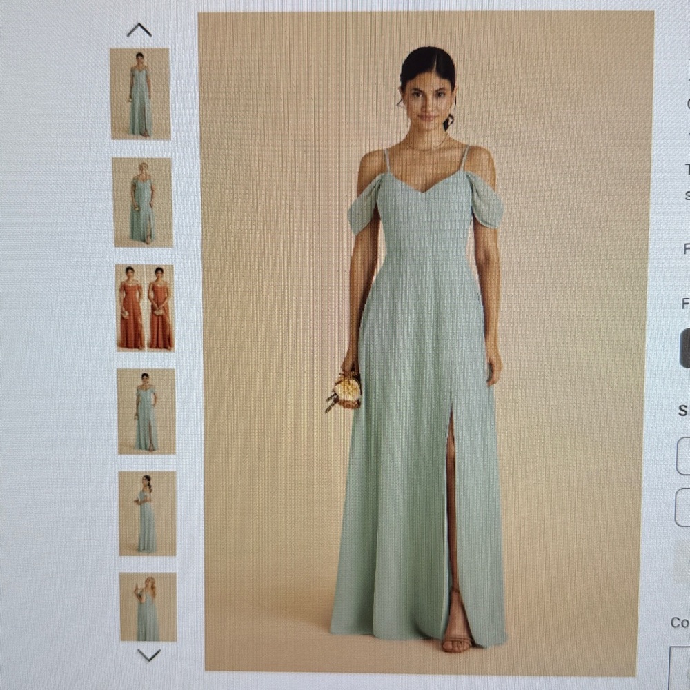 Birdy Grey Chiffon Sage Bridesmaid Dress